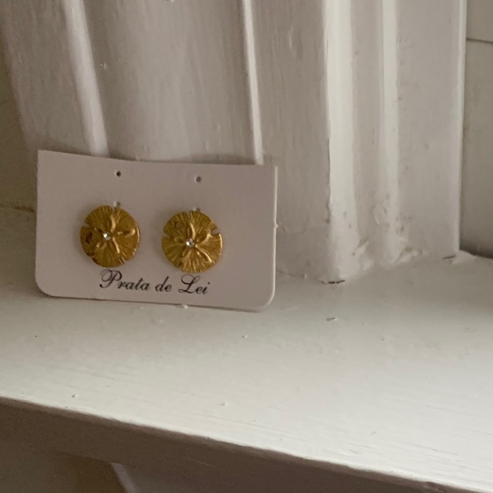Gold shell Earrings